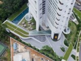 В Сингапуре завершается строительство небоскрёба
